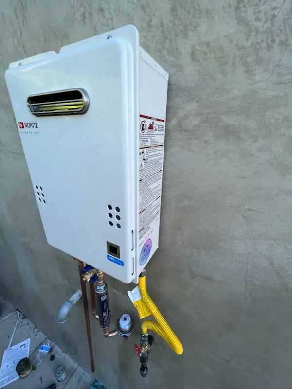 Tankless water heater installation for Imperial Point homes